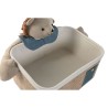 Set di Cestini Home ESPRIT Verde Naturale 40 x 32 x 27 cm 2 Pezzi
