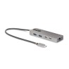 Hub USB-C Startech 10G2A1C25EPD-USB-HUB Grigio