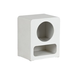 Comodino Home ESPRIT Bianco Legno MDF 40 x 30 x 48 cm