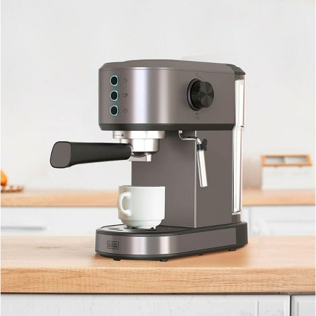 Caffettiera Express Black & Decker BXCO1350E Argentato 1350 W