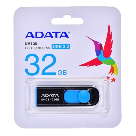 Memoria USB Adata DashDrive UV128 32GB Azzurro Nero 32 GB
