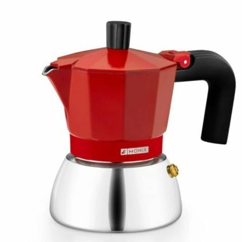 Caffettiera Italiana Monix M863109 Rosso 470 ml Caffettiera Italiana Monix M863109 Rosso 470 ml