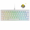 Tastiera per Giochi Mars Gaming MKMINIPROWYES Bianco Qwerty US