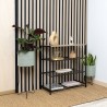 Scaffale Vinthera Moa Metallo Legno MDF 60 x 30 x 63,5 cm (3 Unità)