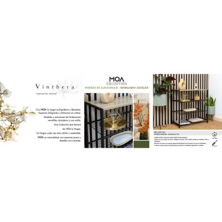Scaffale Vinthera Moa Metallo Legno MDF 60 x 30 x 63,5 cm (3 Unità)