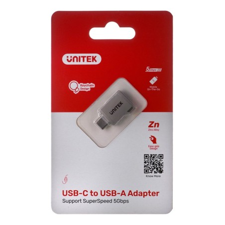Adattatore USB-C con USB Unitek A1025GNI
