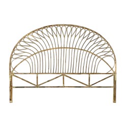 Testiera del Letto DKD Home Decor Naturale Rattan 177 x 4 x 131 cm
