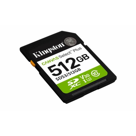 Scheda Di Memoria Micro SD con Adattatore Kingston SDS3/512GB 512 GB