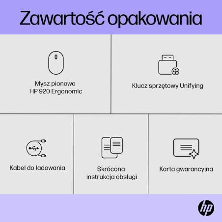 Mouse senza Fili HP 920 Nero