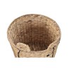 Cestino DKD Home Decor Marrone Nero Naturale Juncus animali Tropicale 35 x 35 x 35 cm (4 Unità)