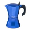 Caffettiera Italiana Oroley Petra Azzurro Alluminio 6 Tazze