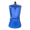 Caffettiera Italiana Oroley Petra Azzurro Alluminio 6 Tazze