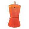 Caffettiera Italiana Oroley Petra Arancio Alluminio 6 Tazze
