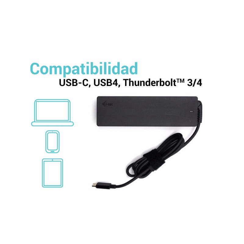 Caricatore portatile i-Tec CHARGER-C100W Nero Caricatore portatile i-Tec CHARGER-C100W Nero