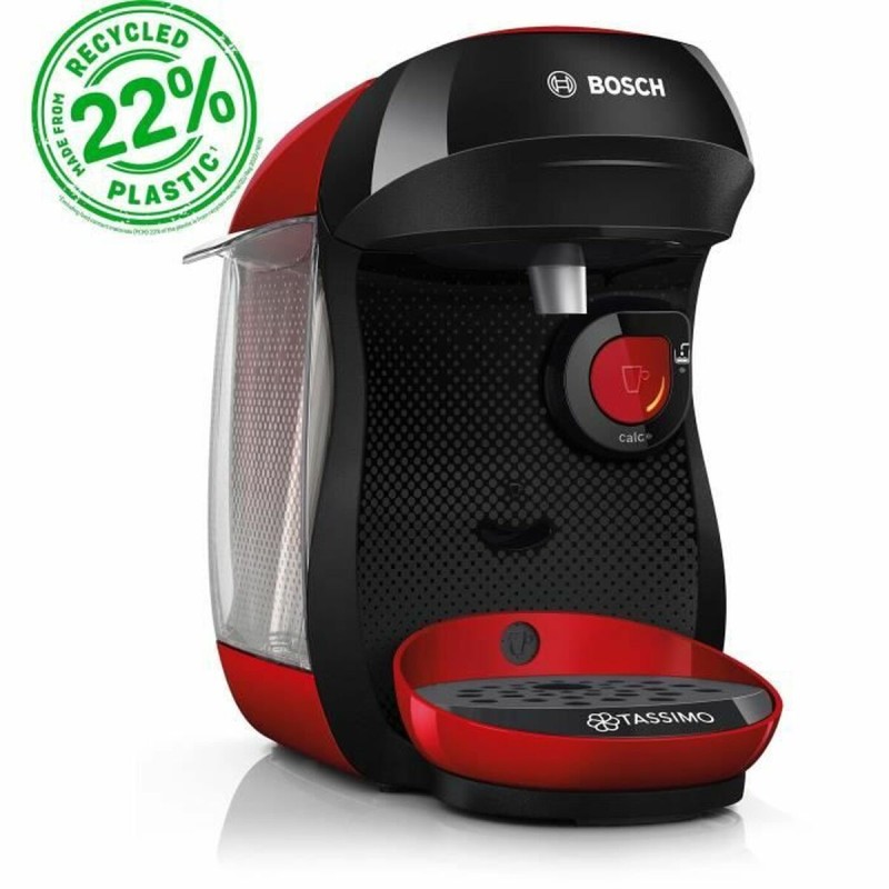 Caffettiera con Capsule BOSCH TAS103E Nero rouge 1400 W 700 ml Caffettiera con Capsule BOSCH TAS103E Nero rouge 1400 W 700 ml