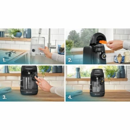 Caffettiera con Capsule BOSCH TAS162E Nero 1400 W 700 ml
