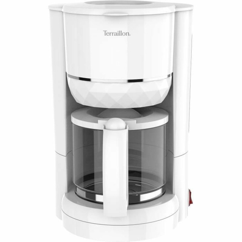 Caffettiera a Stantuffo Terraillon 15353 DIAMANT Bianco 1,25 L Caffettiera a Stantuffo Terraillon 15353 DIAMANT Bianco 1,25 L