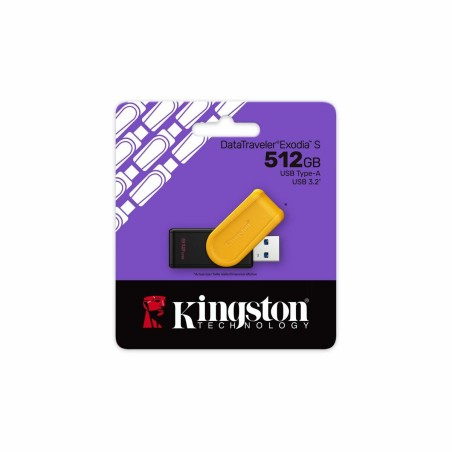 Scheda Di Memoria Micro SD con Adattatore Kingston DTXS/512GB Giallo 512 GB
