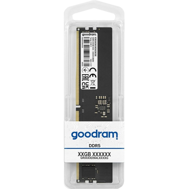 Memoria RAM GoodRam GR5600D564L46S/24G 24 GB DDR5 5600 MHz CL46 Memoria RAM GoodRam GR5600D564L46S/24G 24 GB DDR5 5600 MHz CL46