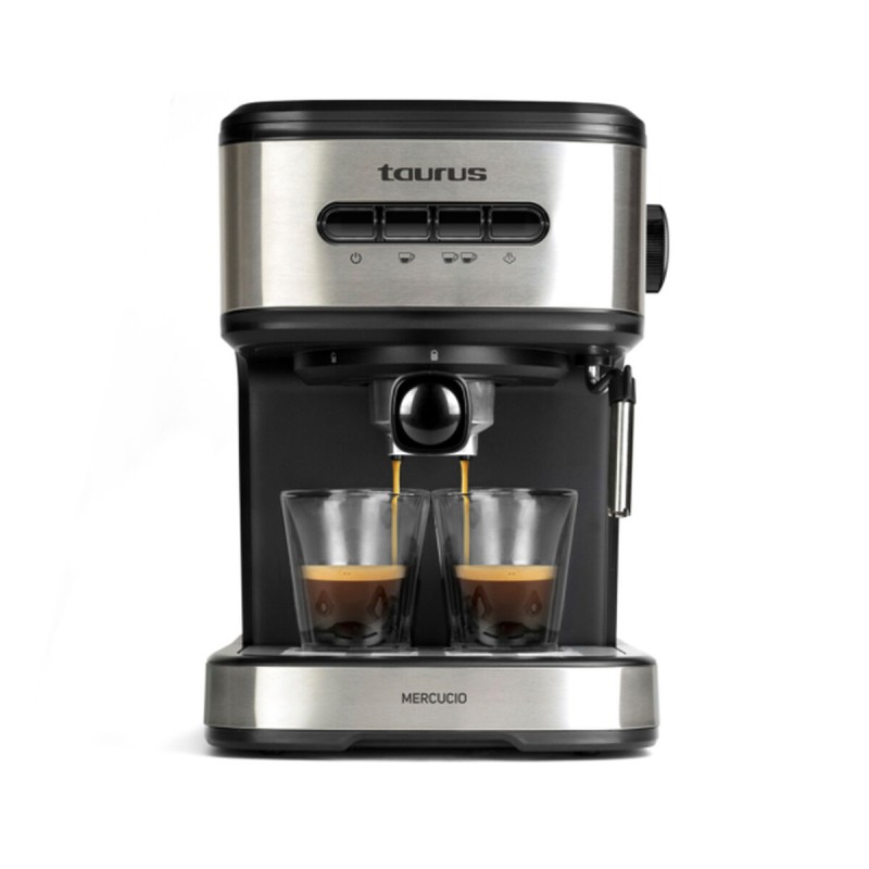 Caffettiera Express Taurus MERCUCCIO 20B Acciaio 850 W 1,5 L Caffettiera Express Taurus MERCUCCIO 20B Acciaio 850 W 1,5 L