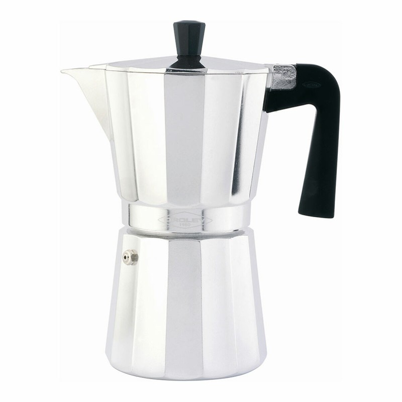 Caffettiera Italiana Oroley New Vitro Alluminio 9 Tazze Caffettiera Italiana Oroley New Vitro Alluminio 9 Tazze