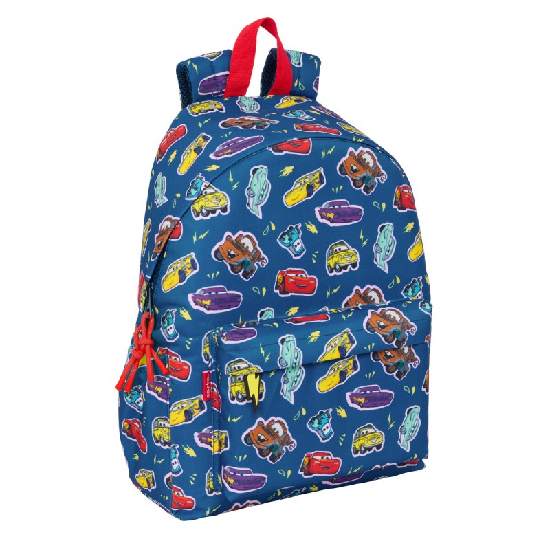 Zaino per Portatile Cars Racing Blu Marino Zaino per Portatile Cars Racing Blu Marino