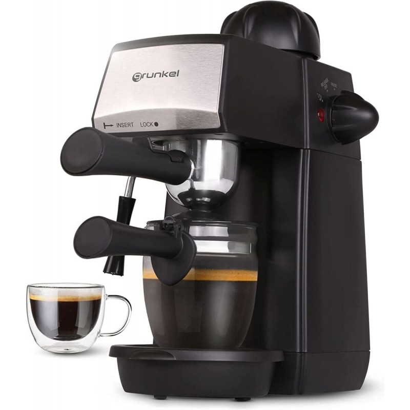 Caffettiera Italiana Grunkel Nero Metallo Caffettiera Italiana Grunkel Nero Metallo
