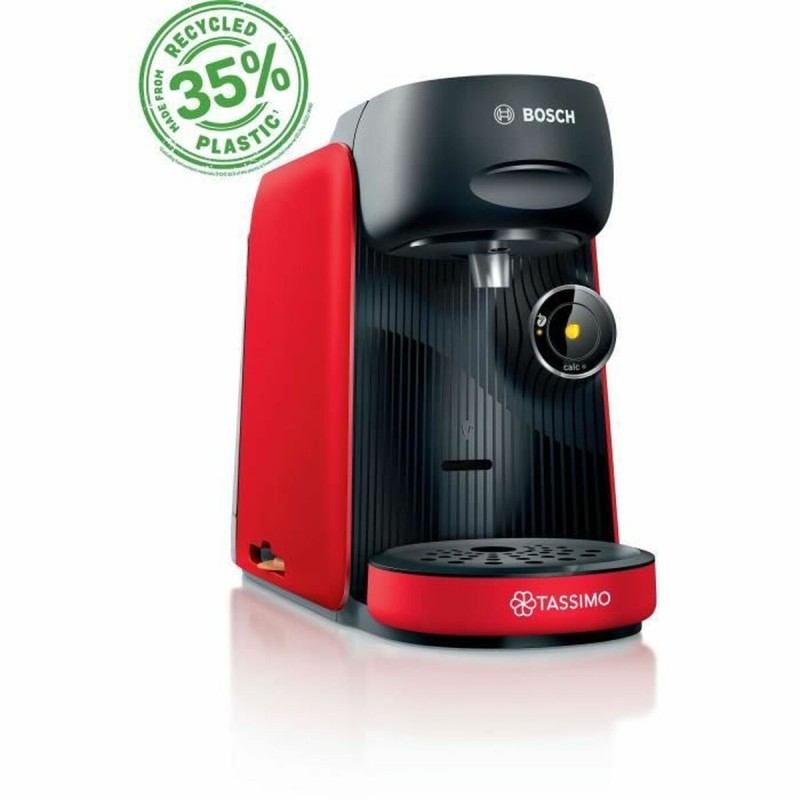 Caffettiera con Capsule BOSCH TAS163E T16 Finesse Nero Rosso rouge 1400 W 700 ml Caffettiera con Capsule BOSCH TAS163E T16 Finesse Nero Rosso rouge 1400 W 700 ml