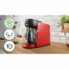 Caffettiera con Capsule BOSCH TAS163E T16 Finesse Nero Rosso rouge 1400 W 700 ml