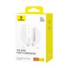 Caricabatterie da Parete Baseus P10162504213-00 Bianco 30 W