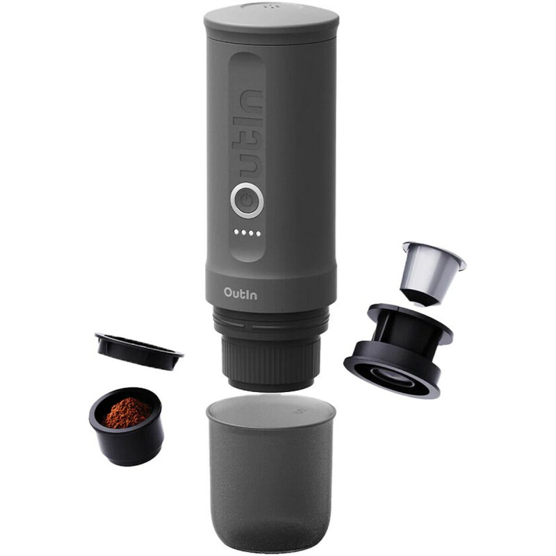 Caffettiera Express Outin NESPRESSO Grigio Caffettiera Express Outin NESPRESSO Grigio