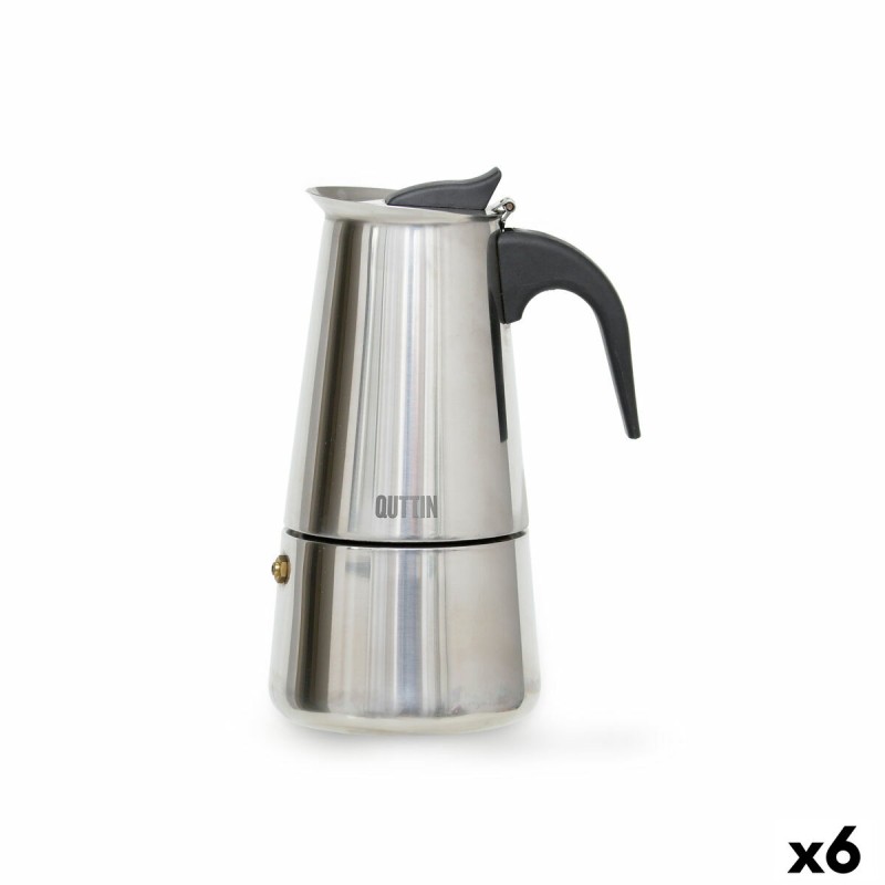 Caffettiera Italiana Quttin 4 Tazze (6 Unità) Caffettiera Italiana Quttin 4 Tazze (6 Unità)