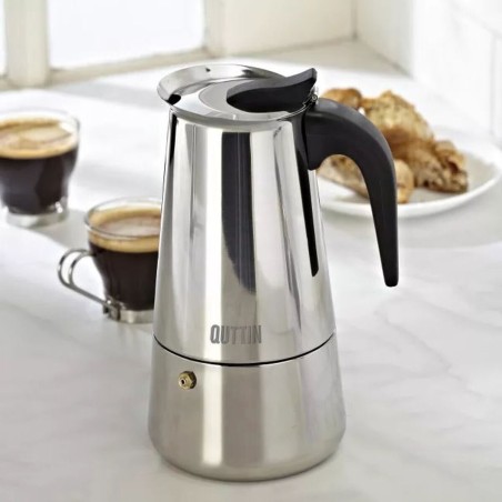 Caffettiera Italiana Quttin 4 Tazze (6 Unità)