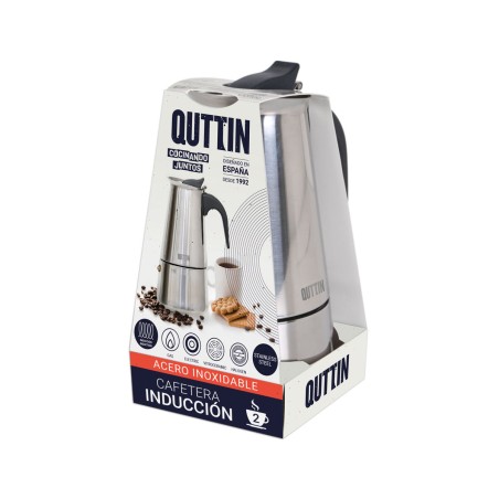 Caffettiera Italiana Quttin 9 Tazze (6 Unità)