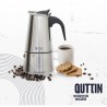 Caffettiera Italiana Quttin 9 Tazze (6 Unità)