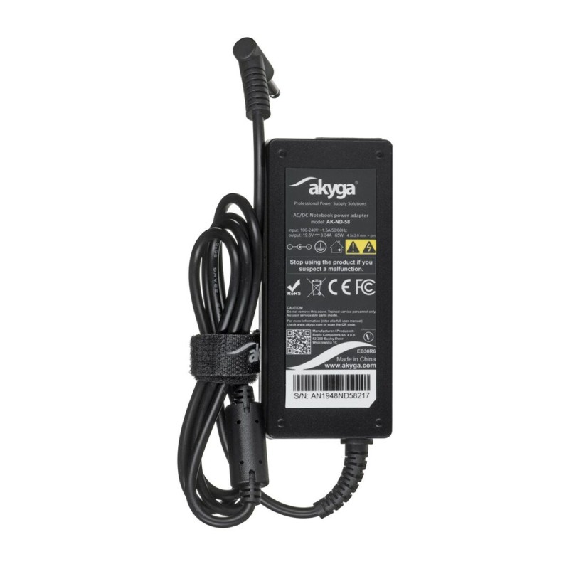 Caricabatterie Portatile Akyga AK-ND-58 65 W Caricabatterie Portatile Akyga AK-ND-58 65 W