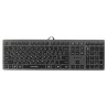 Tastiera A4 Tech A4TKLA47125 Bianco Nero Grigio QWERTY