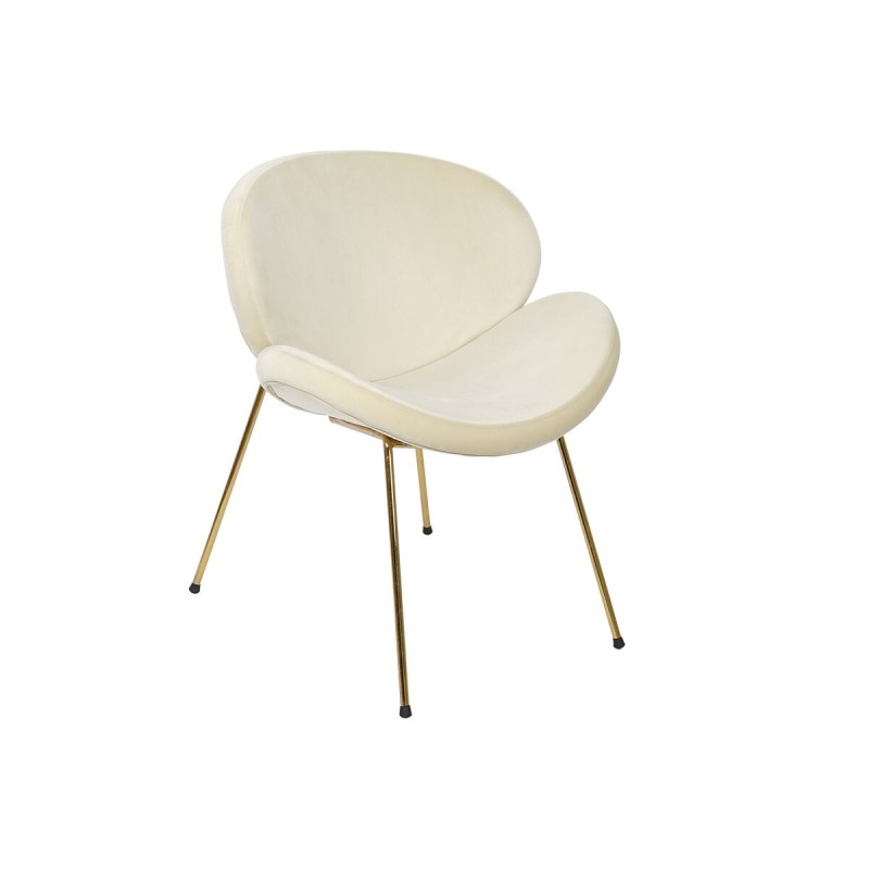 Sedia DKD Home Decor Oro Beige Dorato 63 x 57 x 73 cm