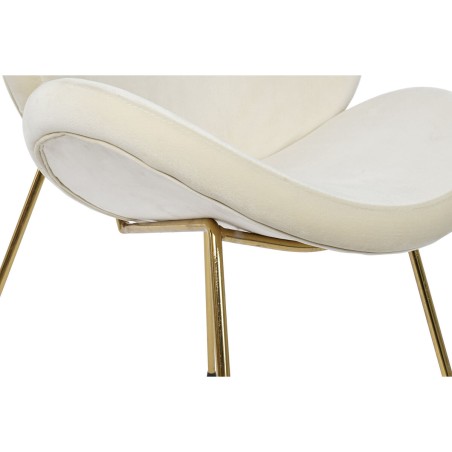 Sedia DKD Home Decor Oro Beige Dorato 63 x 57 x 73 cm
