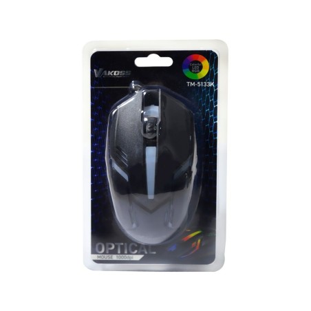 Mouse Gaming Vakoss TM-5133K Nero