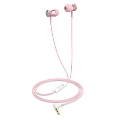 Auricolari con Microfono Havit E303P Rosa