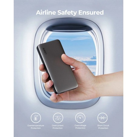 Powerbank Aukey PB-Y41 Grigio 10000 mAh