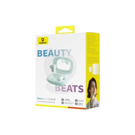 Auricolari Wireless con Custodia di Ricarica Baseus AirNora 3 Verde