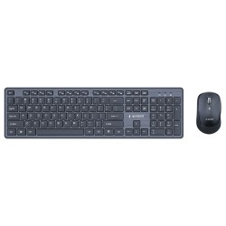 Tastiera e Mouse Wireless GEMBIRD KBS-WCH-04 Nero Inglese QWERTY