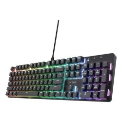Tastiera per Giochi Trust GXT 871 Zora Nero Multicolore QWERTY Qwerty US