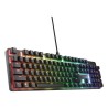 Tastiera per Giochi Trust GXT 871 Zora Nero Multicolore QWERTY Qwerty US