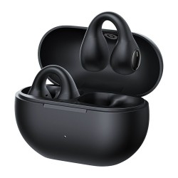 Auricolari Wireless con Custodia di Ricarica Baseus Bass 15 Clip Nero
