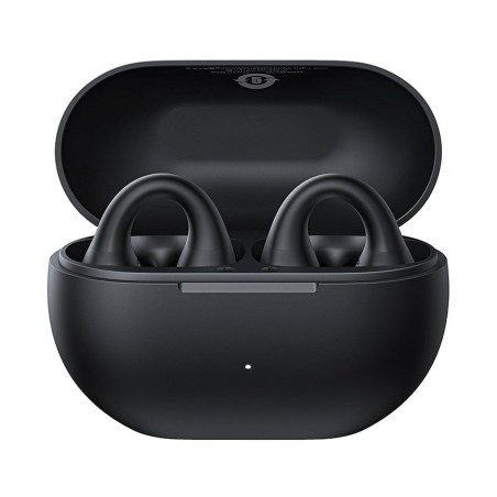 Auricolari Wireless con Custodia di Ricarica Baseus Bass 15 Clip Nero
