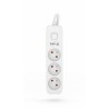 Multipresa con 3 Prese con Interruttore HSK Data M02376 (3 m)