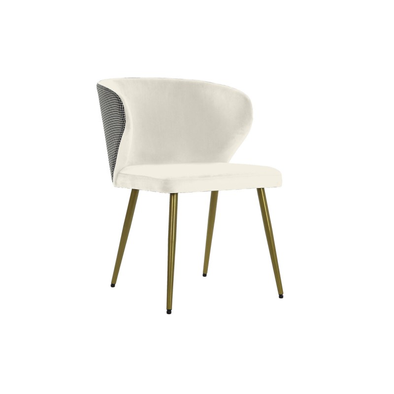 Sedia da Ufficio Home ESPRIT Bianco Nero Sedia da Ufficio Home ESPRIT Bianco Nero